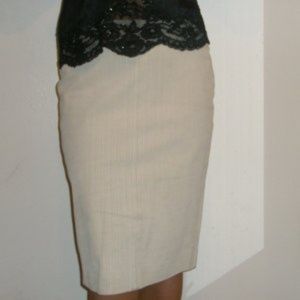 Versace $3040 gorgeous Italian suede skirt, 40